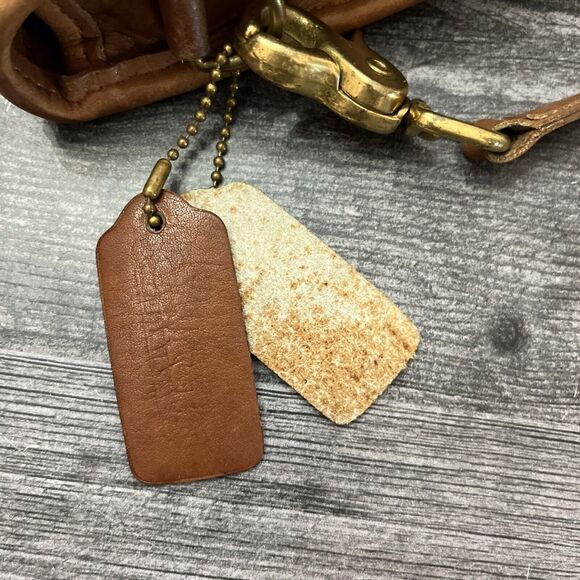 Vintage Coach Brown Leather Messenger Bag C6L5130. (MN) - Picture 5 of 16